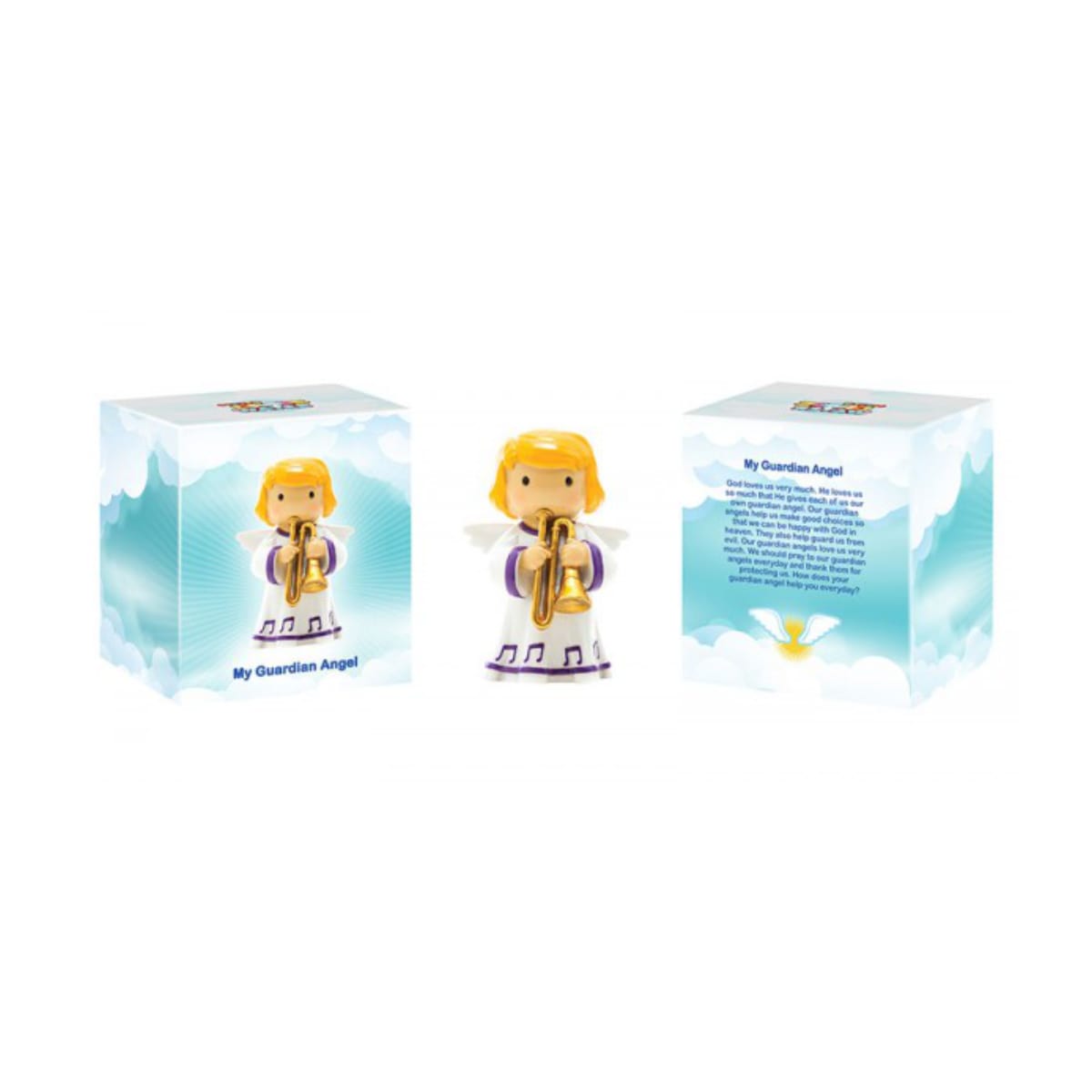 Anjo Fevereiro com Corneta Little Drops of Water