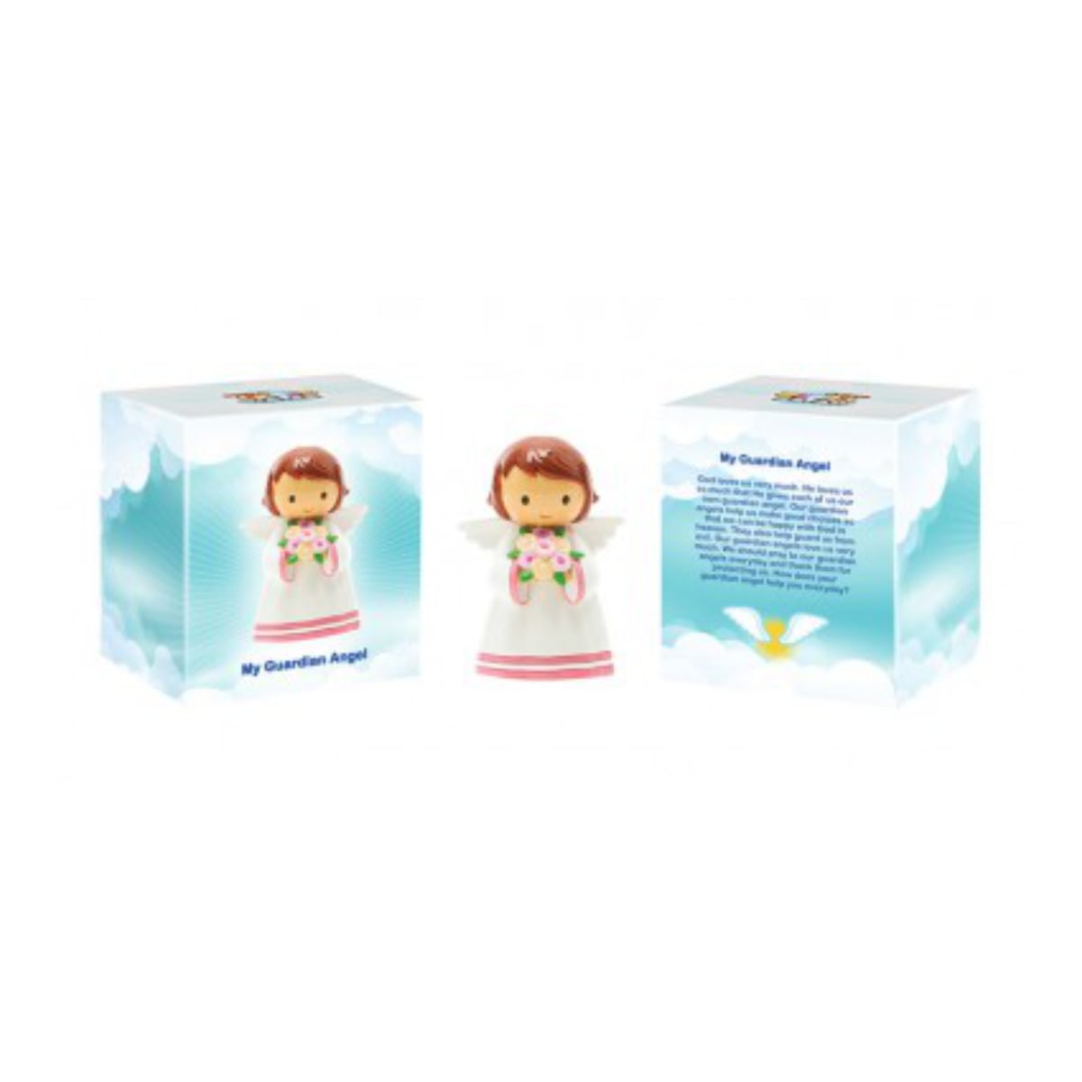 Anjo Outubro com Flores Little Drops of Water