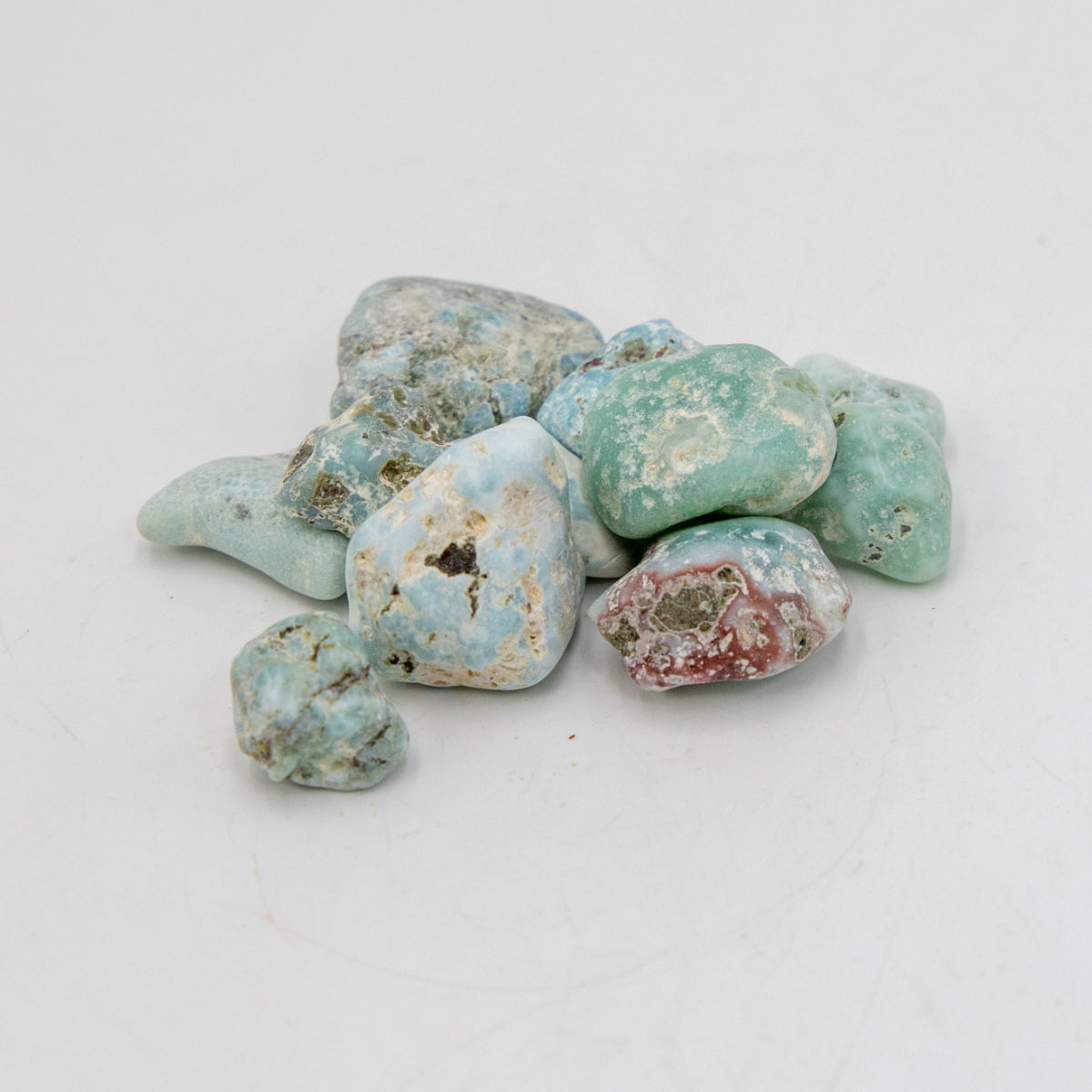 Rolled Larimar Stone