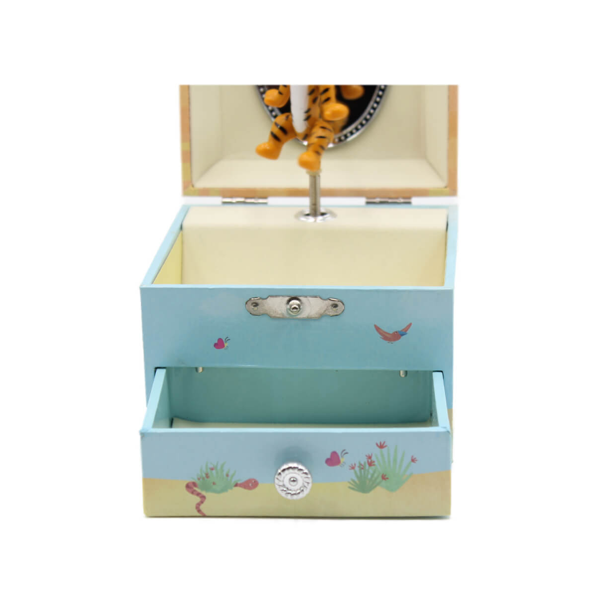 Caixa de Música Baú Animais Selva Musicboxworld