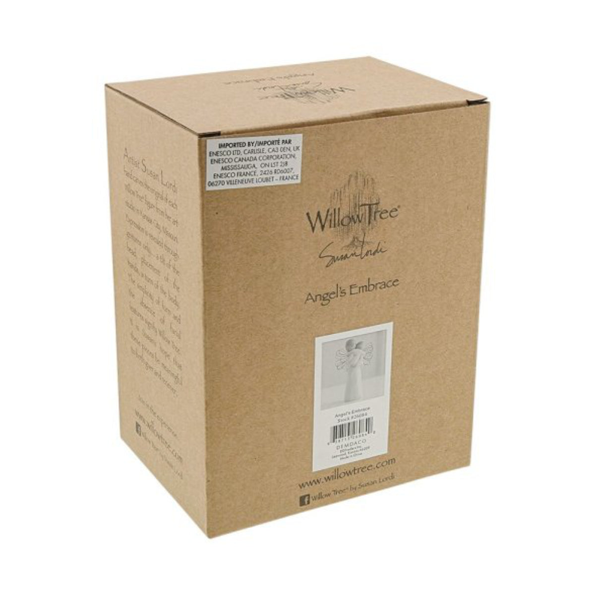 Willow Tree é uma linha íntima de estatuetas criada pela artista Susan Lordi representativas de: amor, proximidade, cura, coragem, esperança, família entre outras emoções que encontramos na vida. Envolvida numa caixa com a mensagem: 'Segure perto o que nos é querido'.