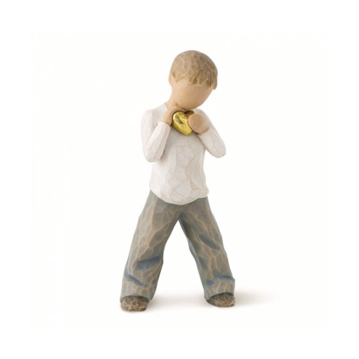 Willow Tree é uma linha íntima de estatuetas criada pela artista Susan Lordi representativas de: amor, proximidade, cura, coragem, esperança, família entre outras emoções que encontramos na vida. Envolvida numa caixa com a mensagem: 'Irás ter sempre o meu coração'.