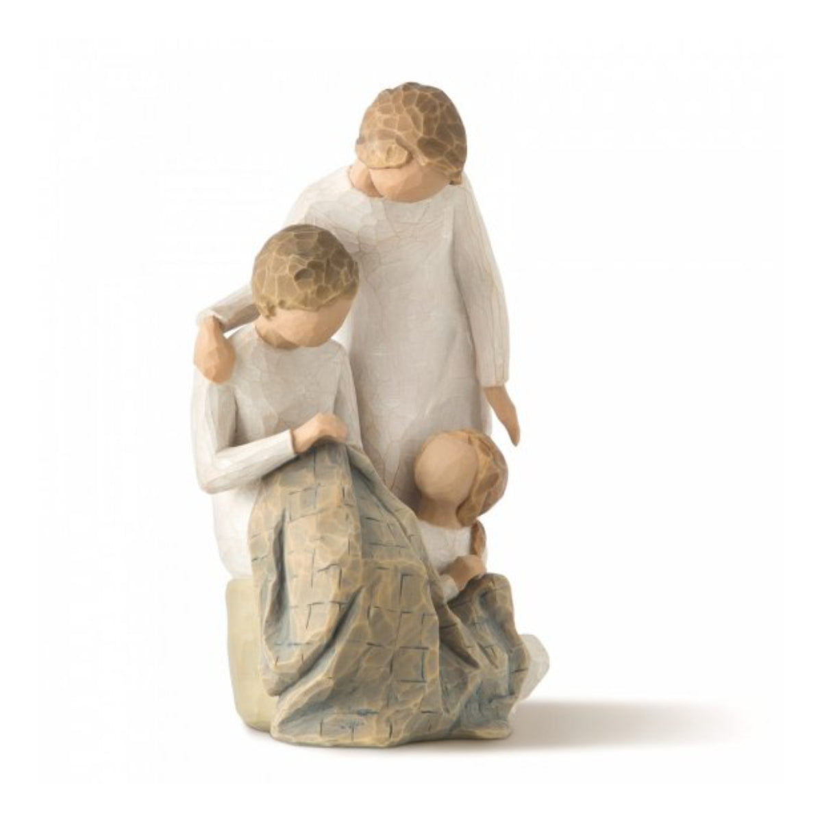 Willow Tree é uma linha íntima de estatuetas criada pela artista Susan Lordi representativas de: amor, proximidade, cura, coragem, esperança, família entre outras emoções que encontramos na vida. Envolvida numa caixa com a mensagem: 'Fazer memórias que duram vidas'.