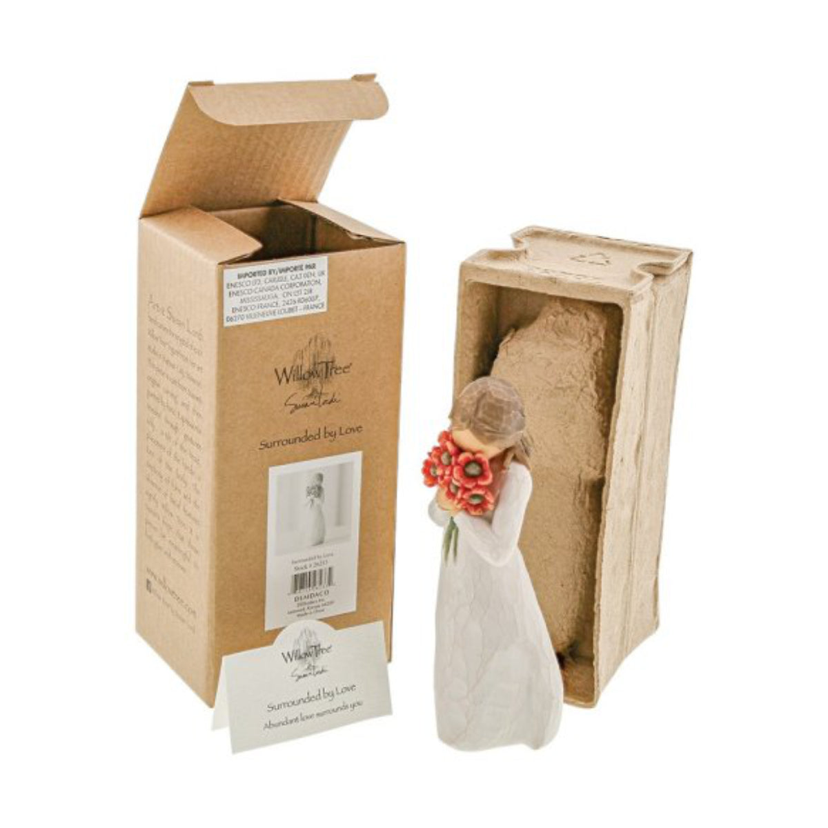 Rodeado de amor Figura de sauce