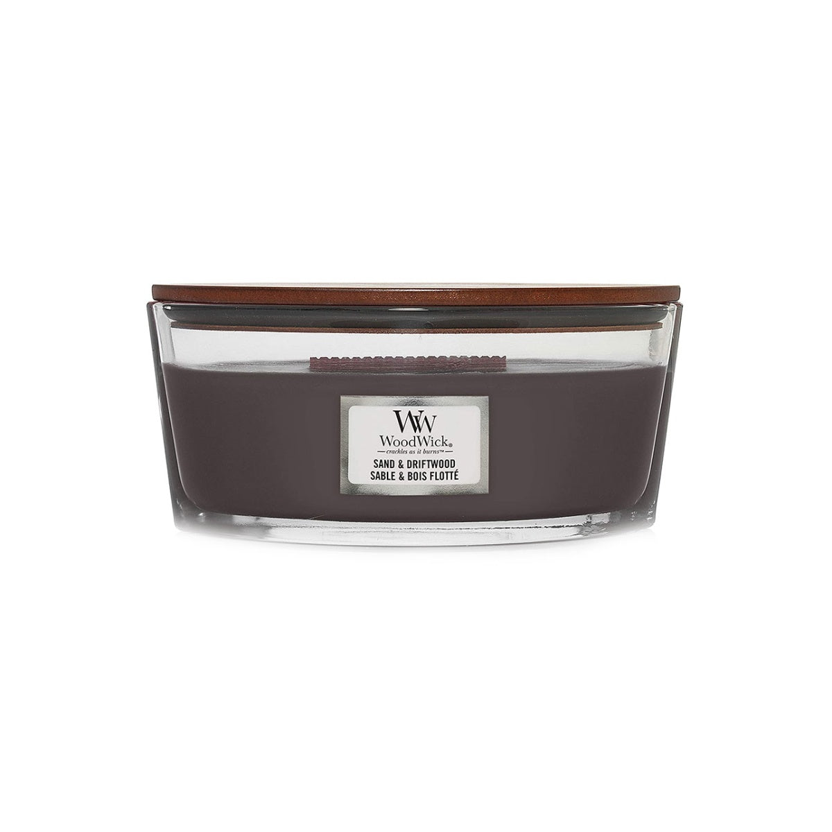 Vela Elipse Sand & Driftwood Woodwick