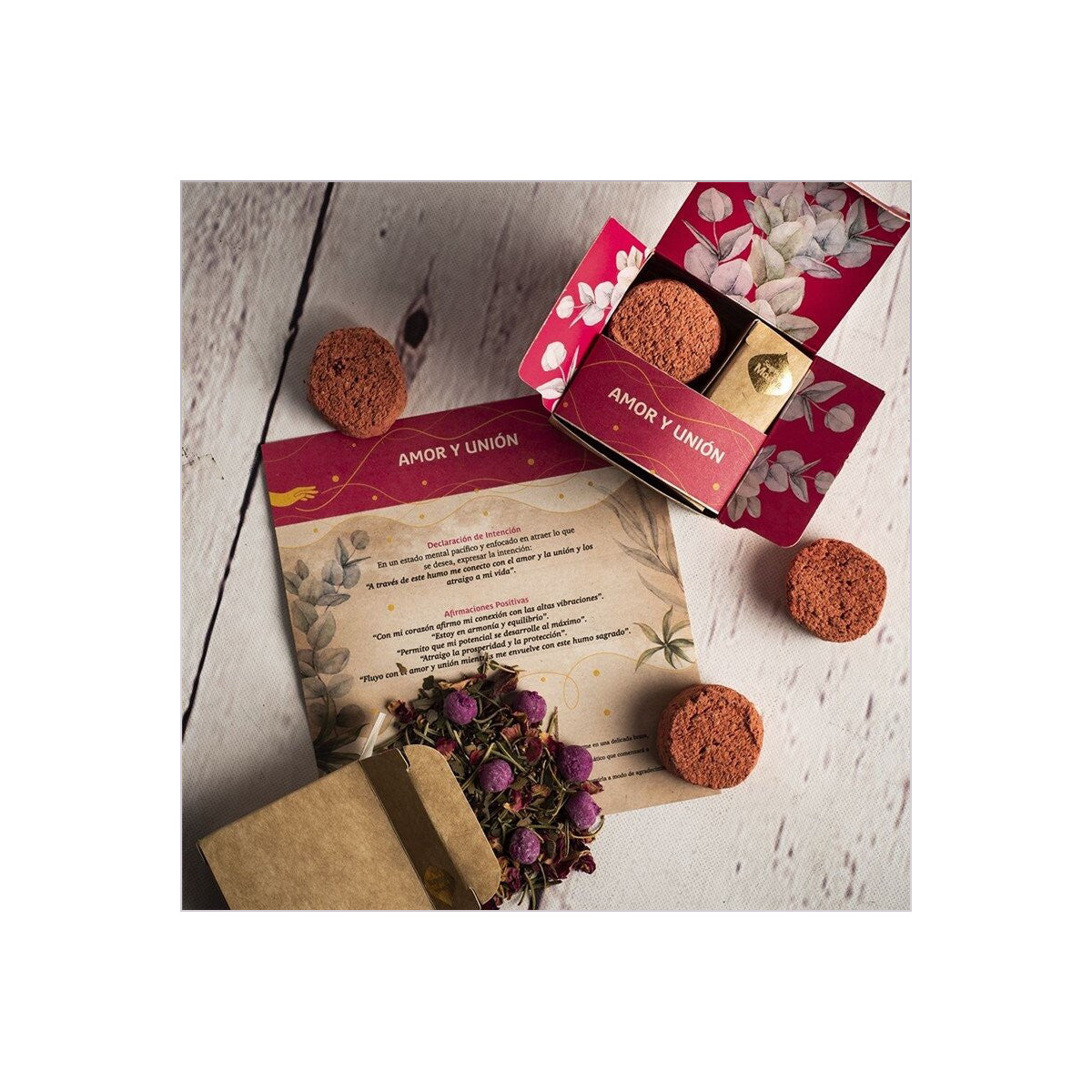 Incenso Kit Sagrado Amor e União Sagrada Madre