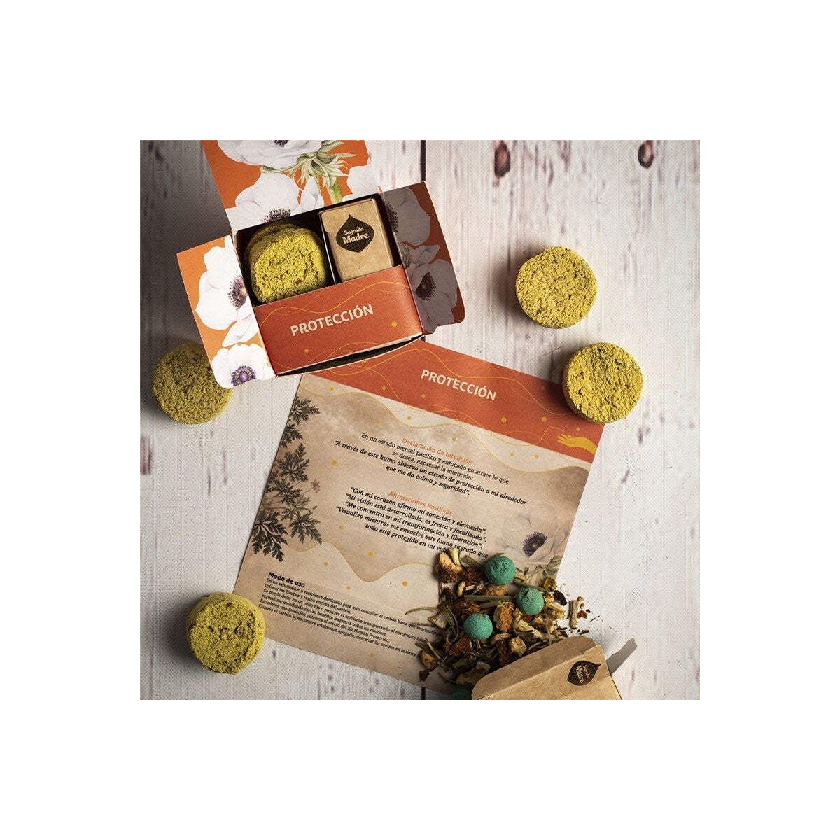 Incenso Kit Sagrado Proteção Sagrada Madre