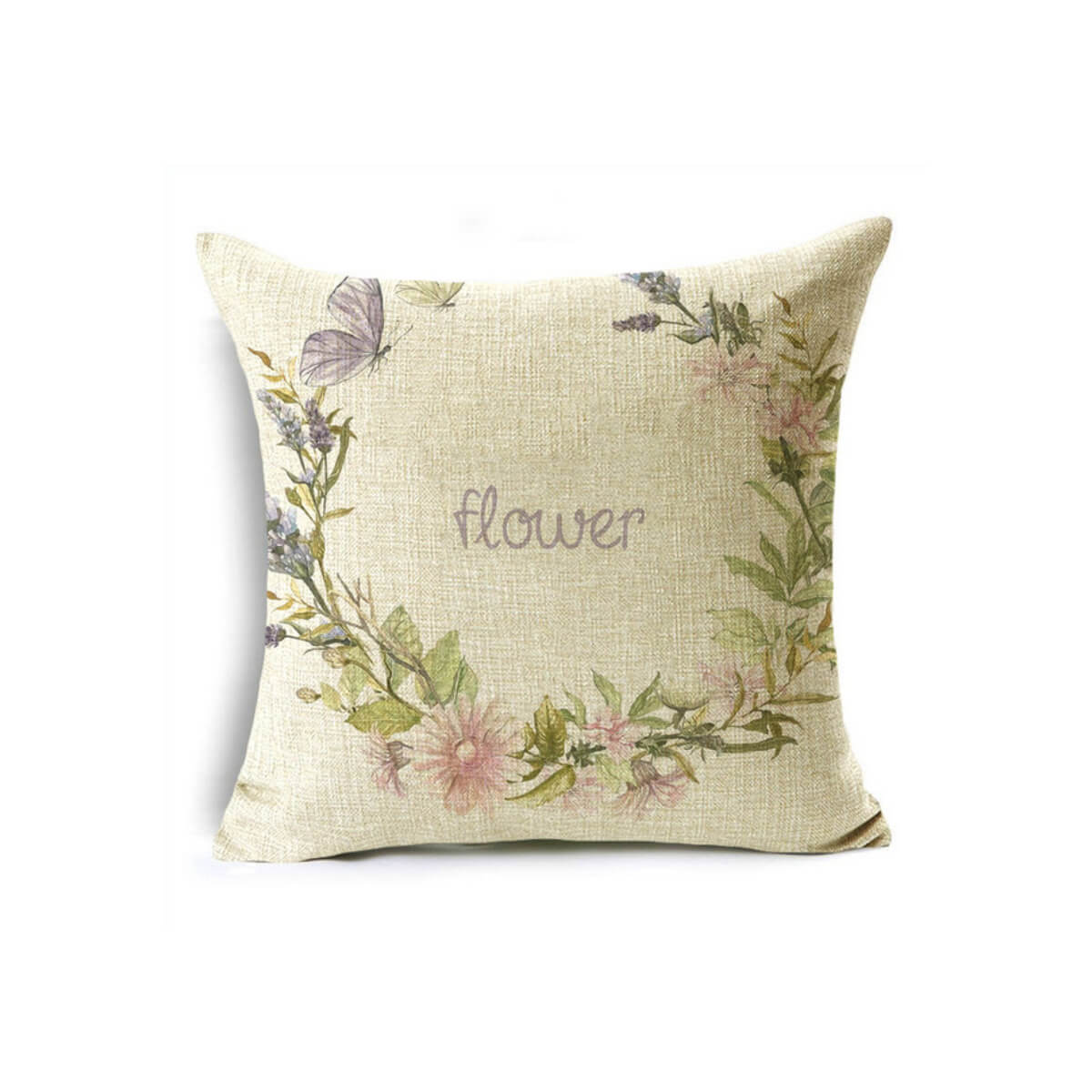 Almofada Frase "Flower"
