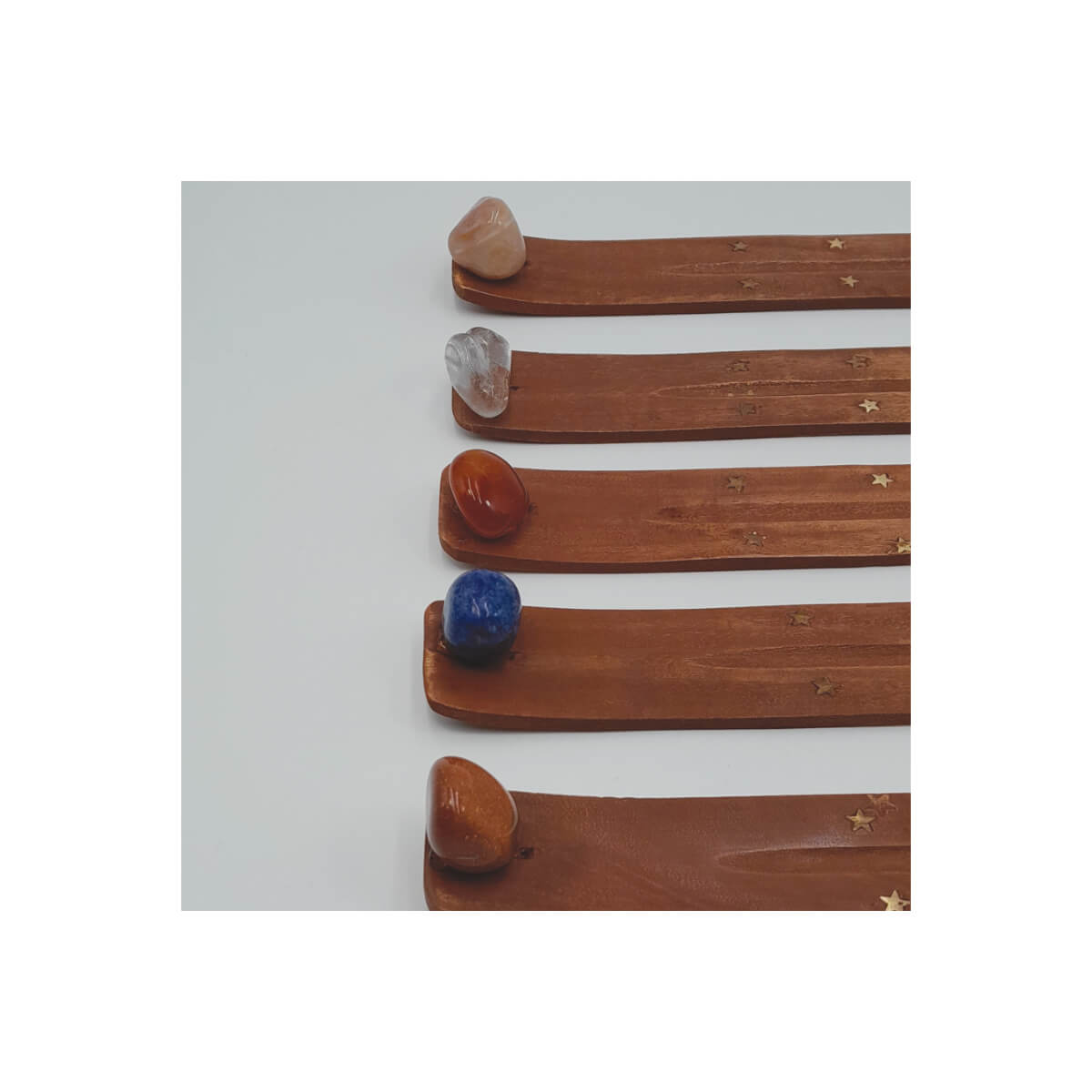 Incense Holder with Stone