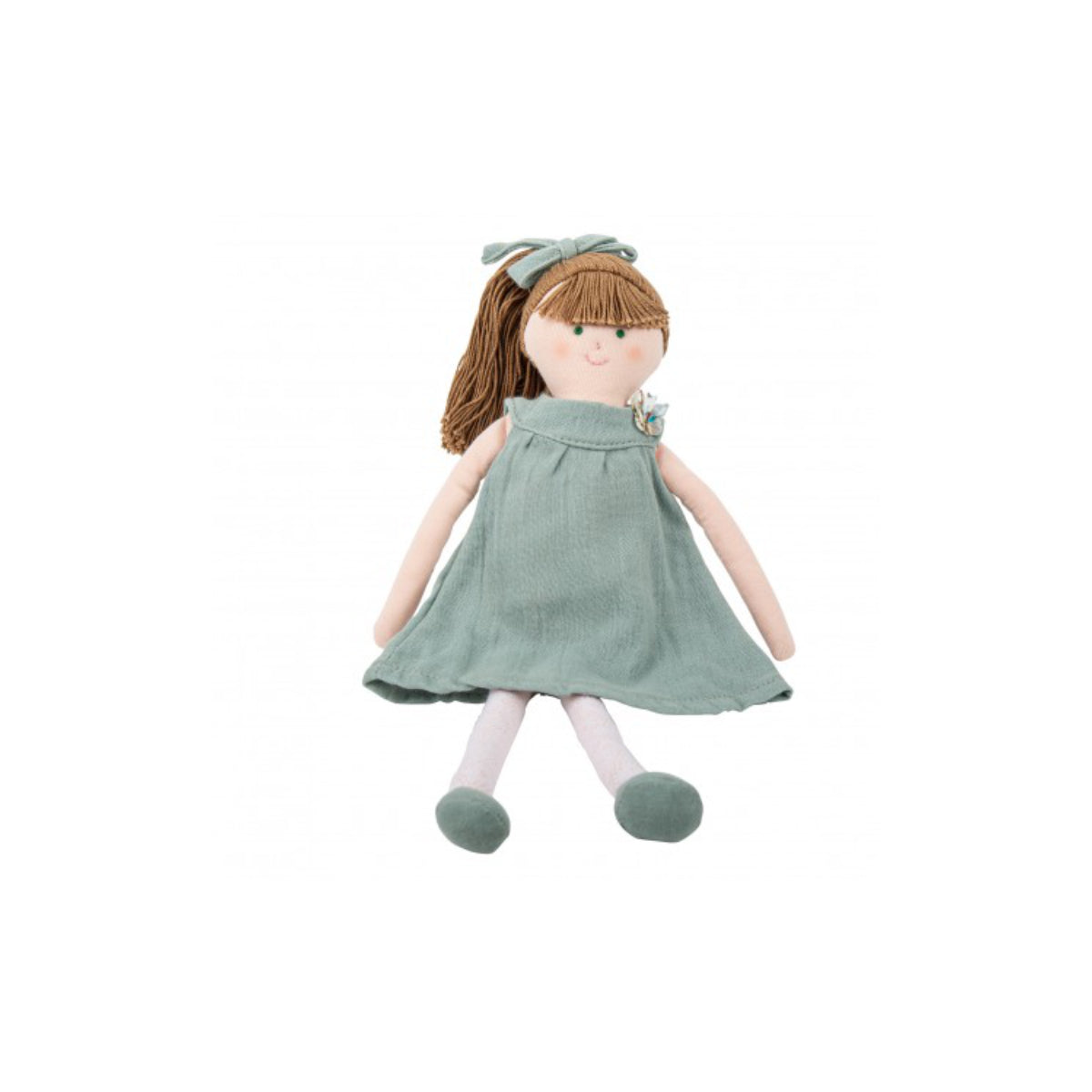 Peluche Boneca Verde Trousselier