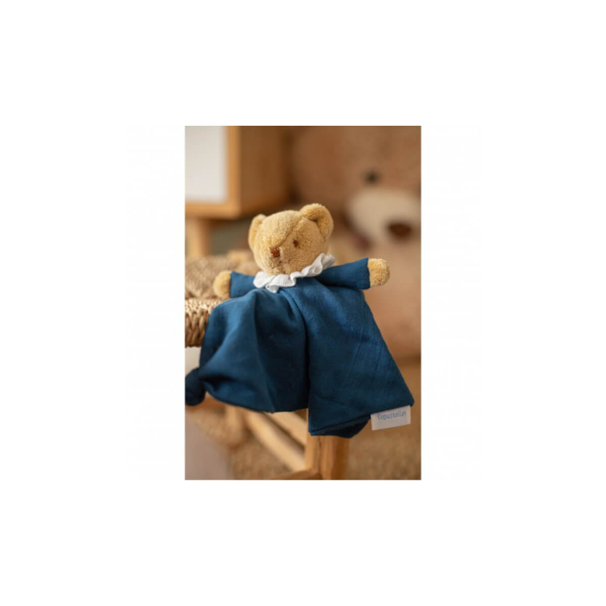Naninha Urso Azul Denim Trousselier