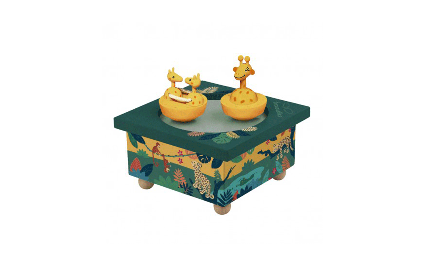 Caixa de Música Madeira Selva Trousselier