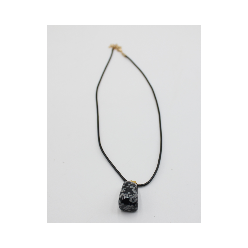 Collar de Obsidiana Nevada Signo del Zodíaco Capricornio