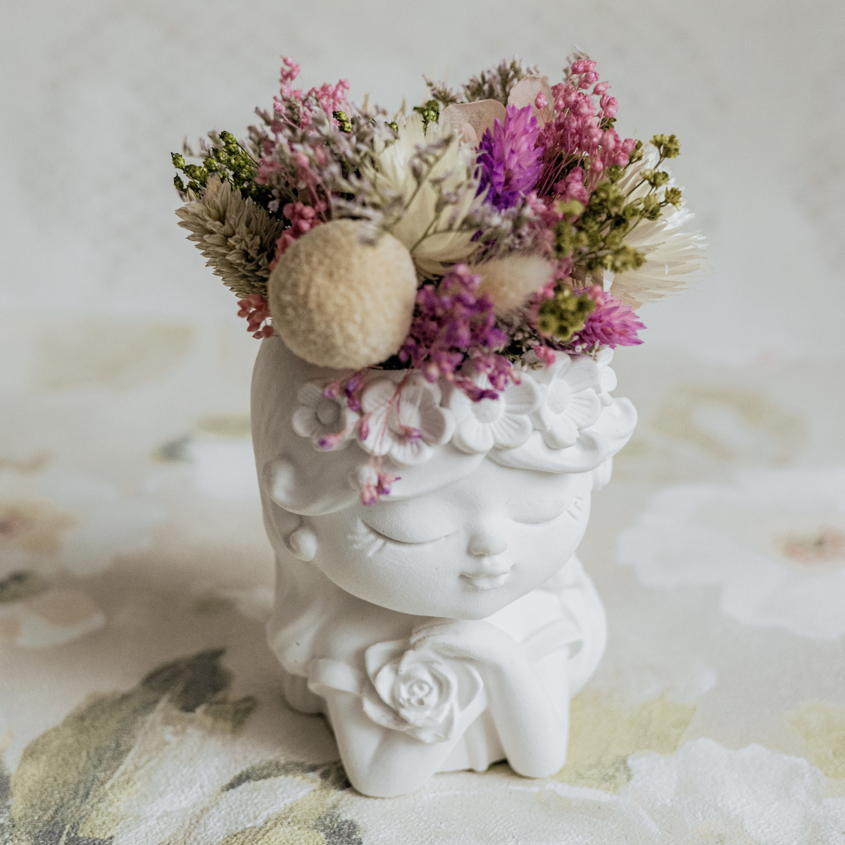 Gesso Perfumado Vaso Menina