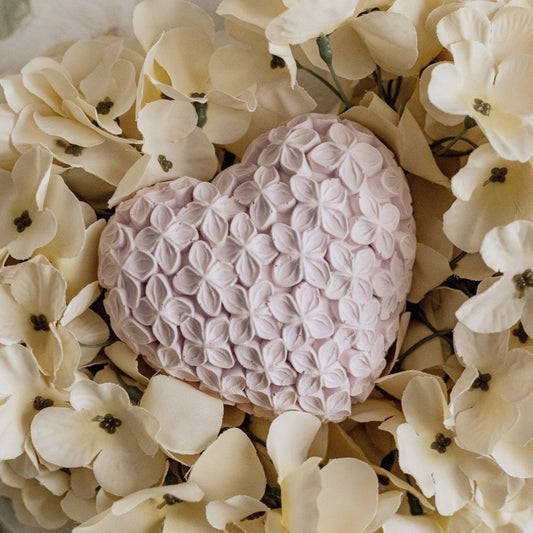 Gesso Perfumado Coração Flores