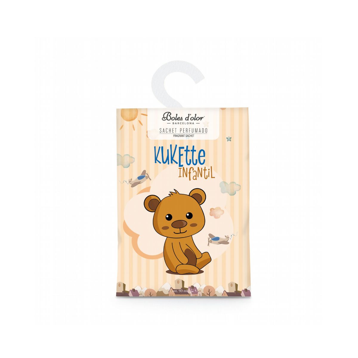 Cruzeta Perfumada Kukette Infantil Boles d'olor