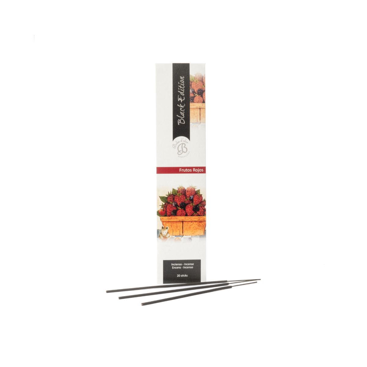 Incenso Black Edition Frutos Vermelhos Boles d'olor