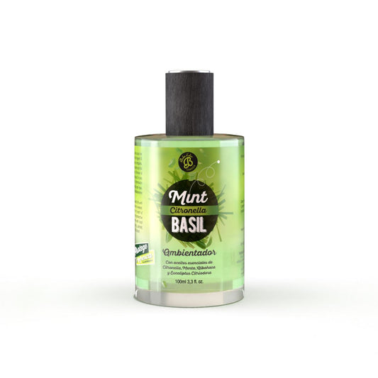 Ambientador Spray Black Edition Menta, Citronela e Manjericão (anti-mosquito) Boles d'olor