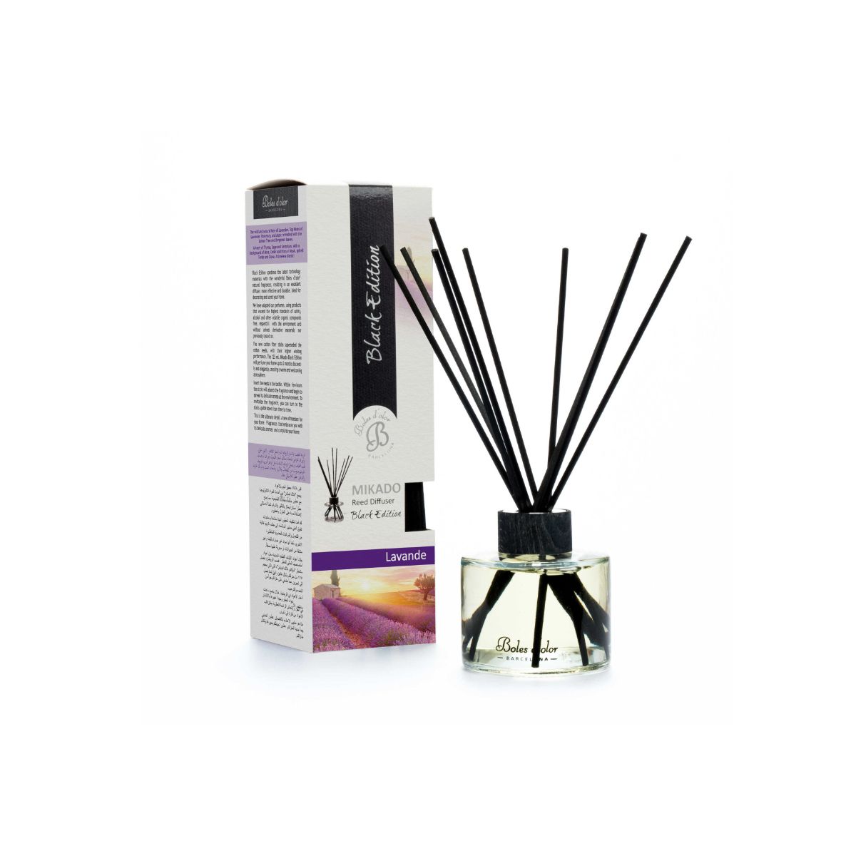 Mikado Black Edition Lavanda Boles d'olor