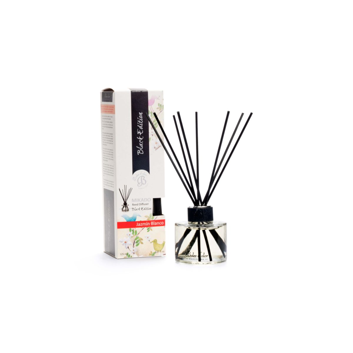 Mikado Black Edition Jasmim Branco Boles d'olor