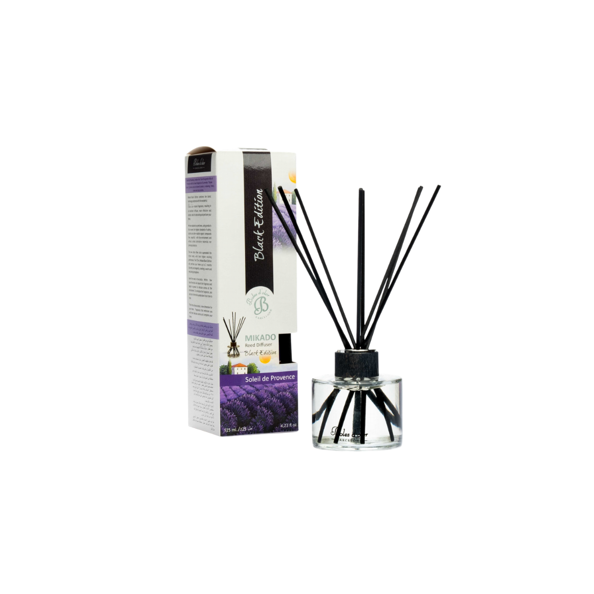 Mikado Black Edition Soleil de Provence Boles d'olor