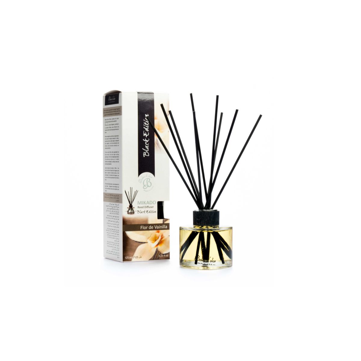 Mikado Black Edition Flor de Baunilha Boles d'olor