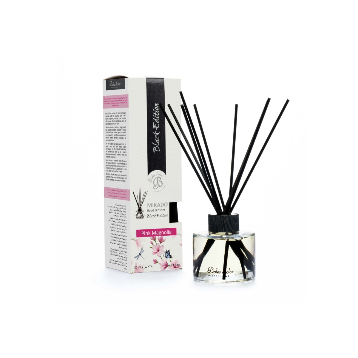 Mikado Black Edition Pink Magnólia Boles d'olor