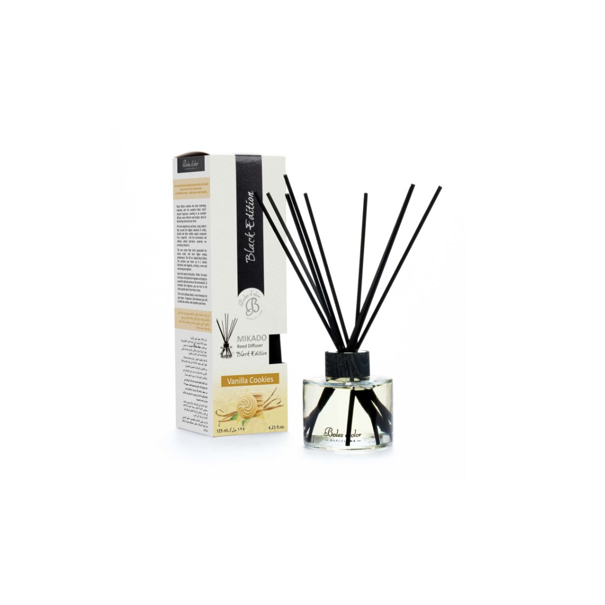 Mikado Black Edition Vanilla Cookies Boles d´olor