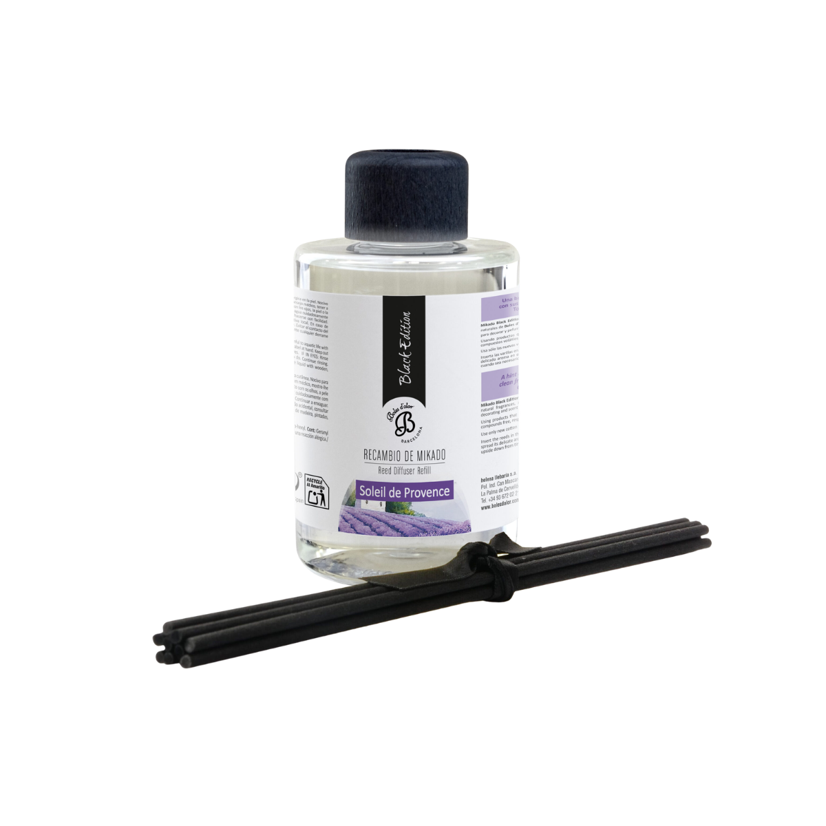 Recarga Mikado Black Edition Soleil de Provence 300ml Boles d'olor