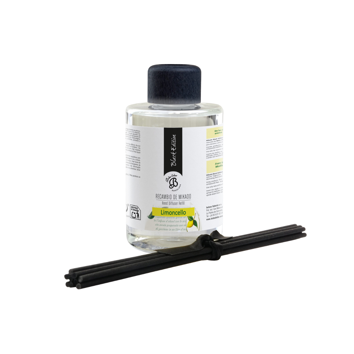 Recarga Mikado Black Edition Limoncello 300ml Boles d'olor
