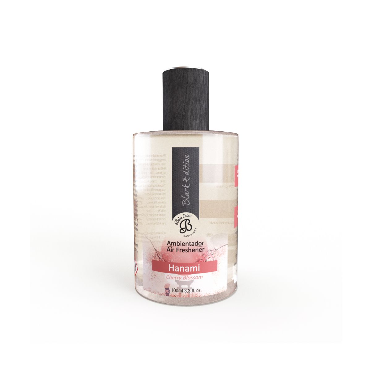 Ambientador Spray Black Edition Hanami Boles d´olor