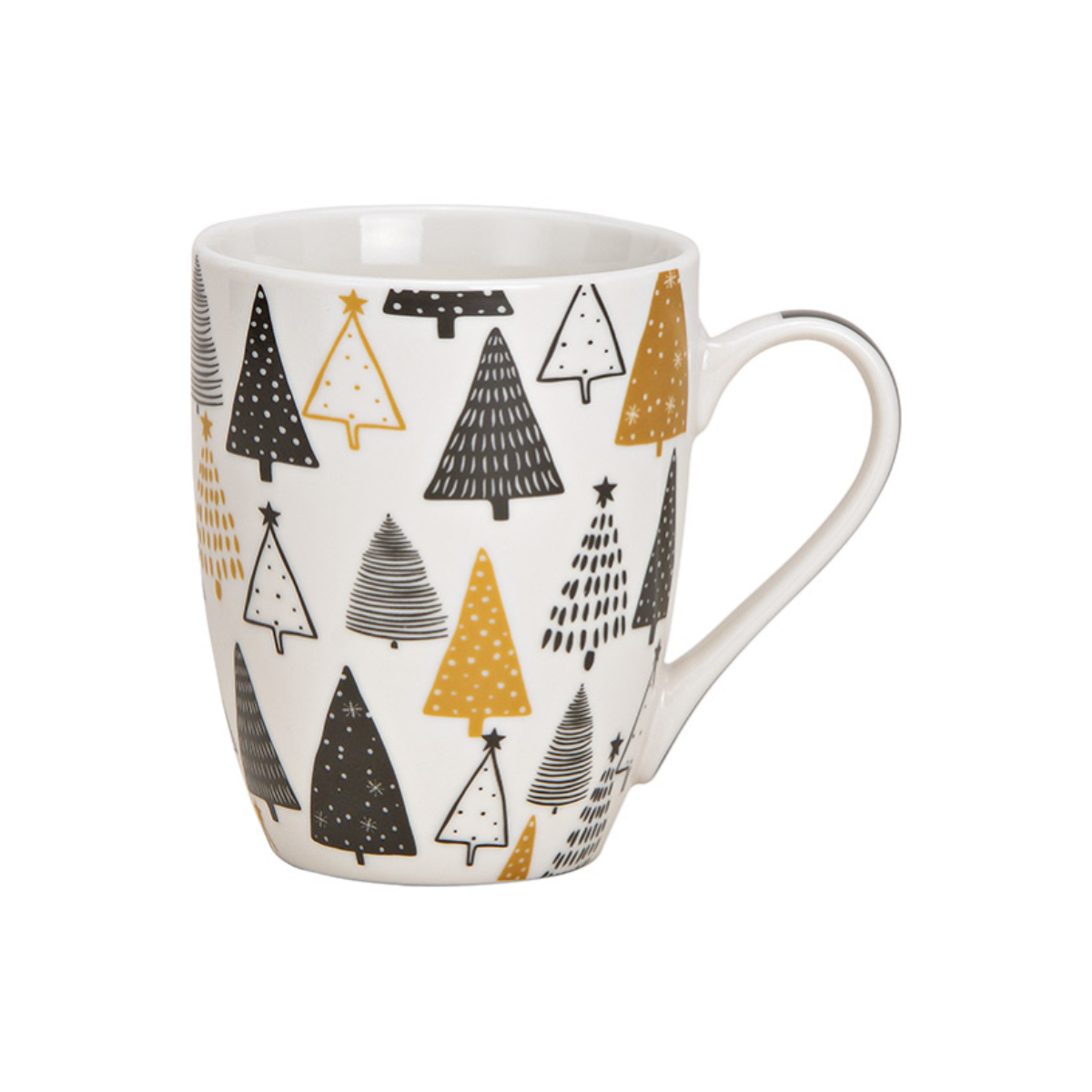 Caneca com Árvores de Natal