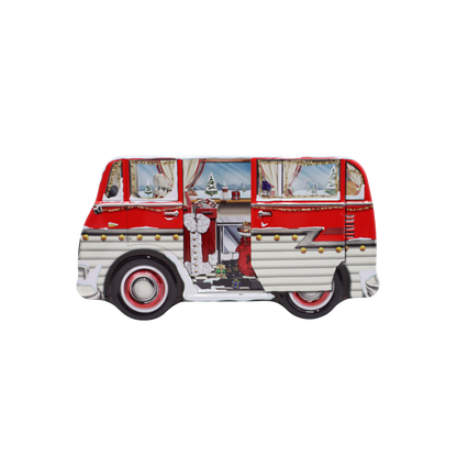 Lata navideña Mini Caravan