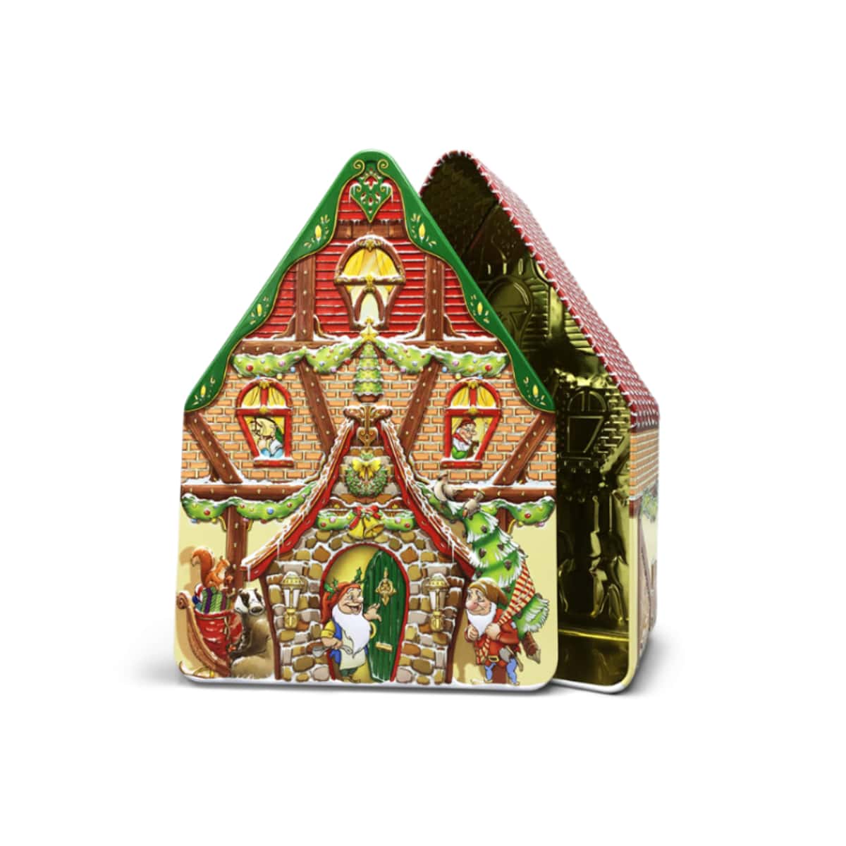 Gnome's House Christmas Tin