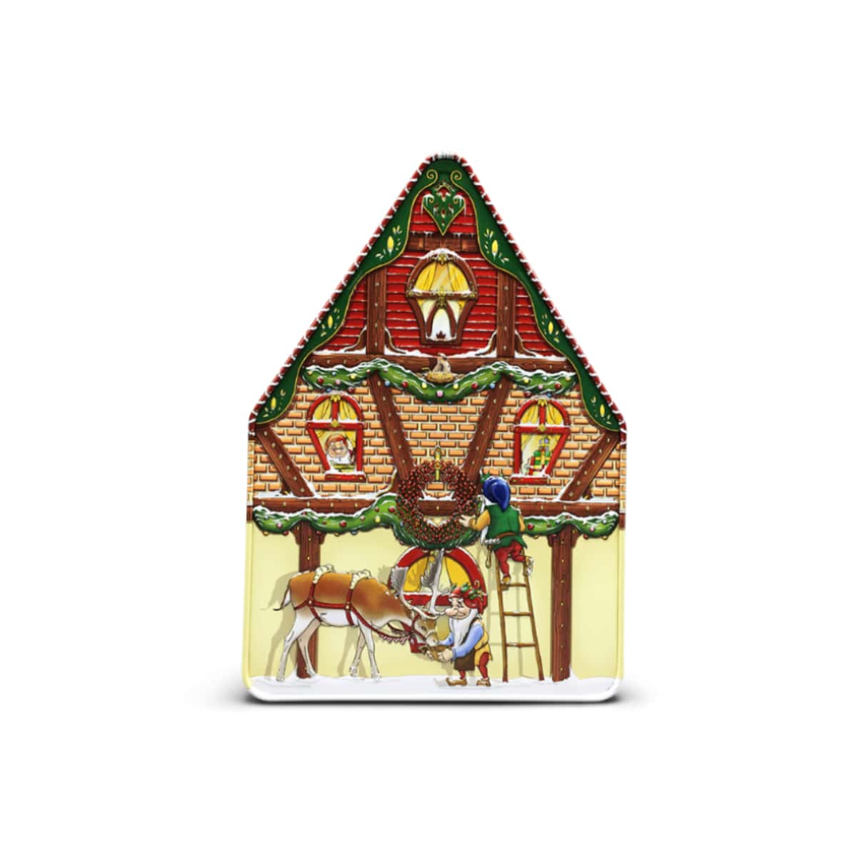 Gnome's House Christmas Tin