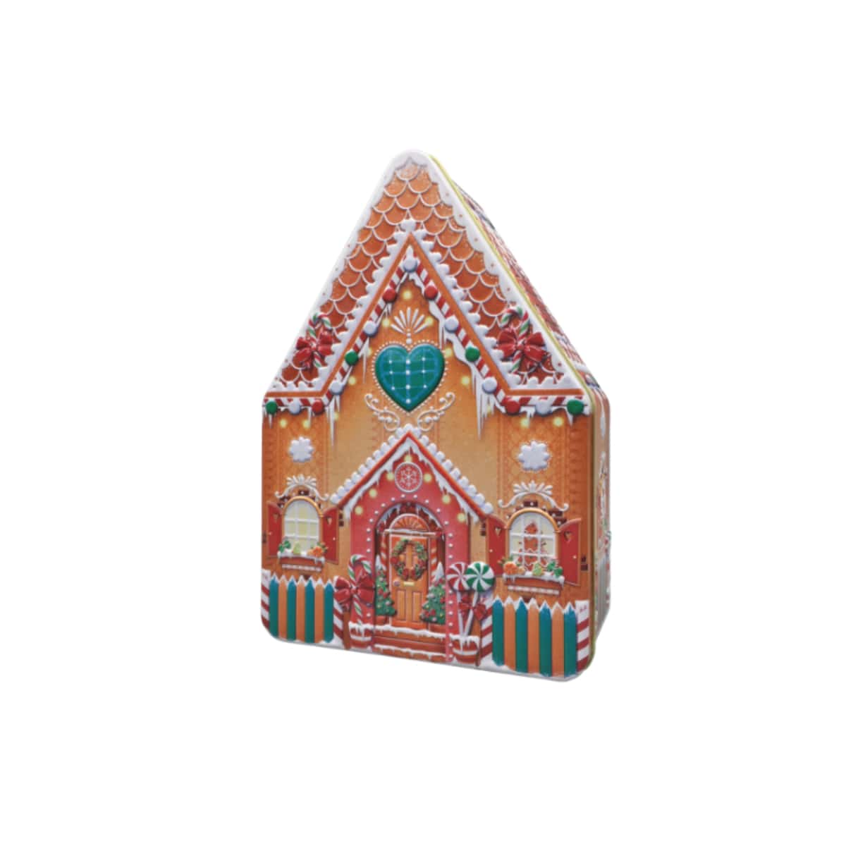 Gingerbread House Christmas Tin