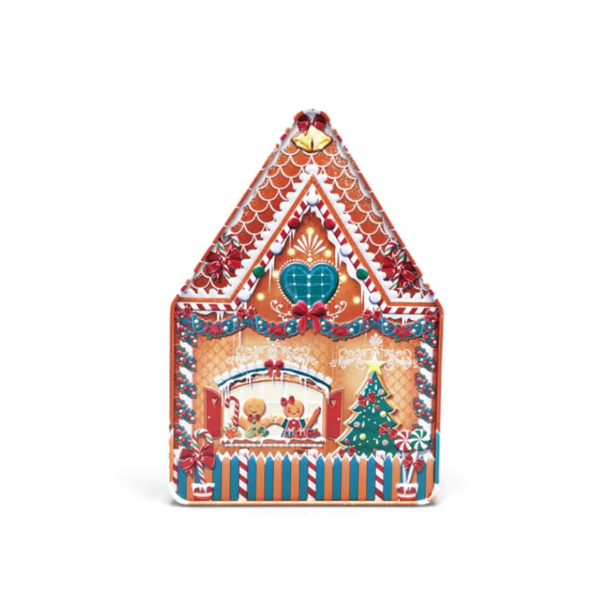 Gingerbread House Christmas Tin