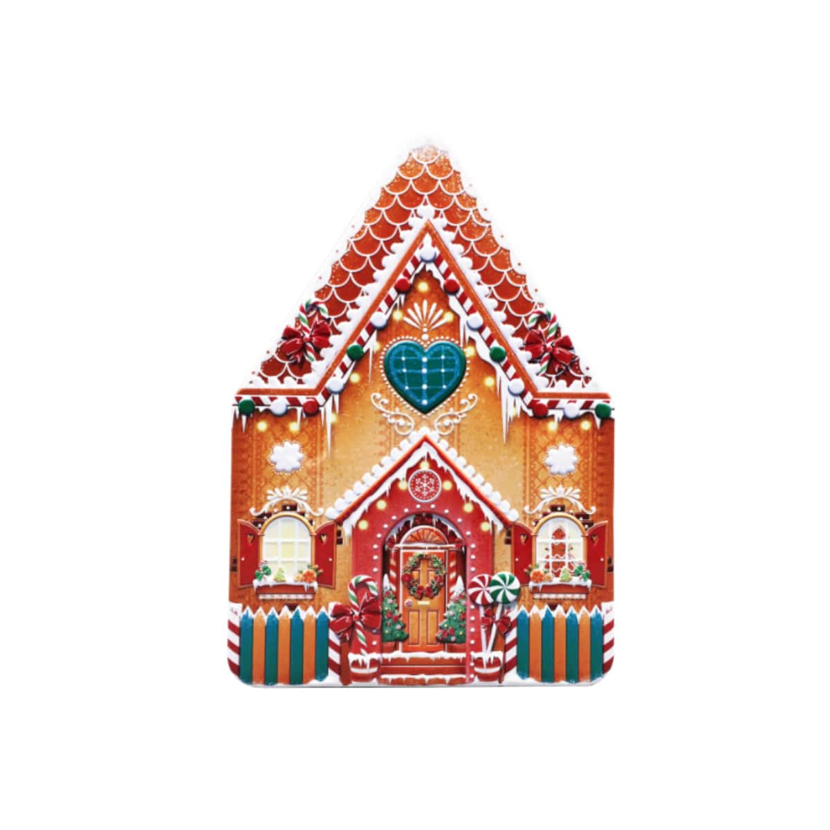 Gingerbread House Christmas Tin