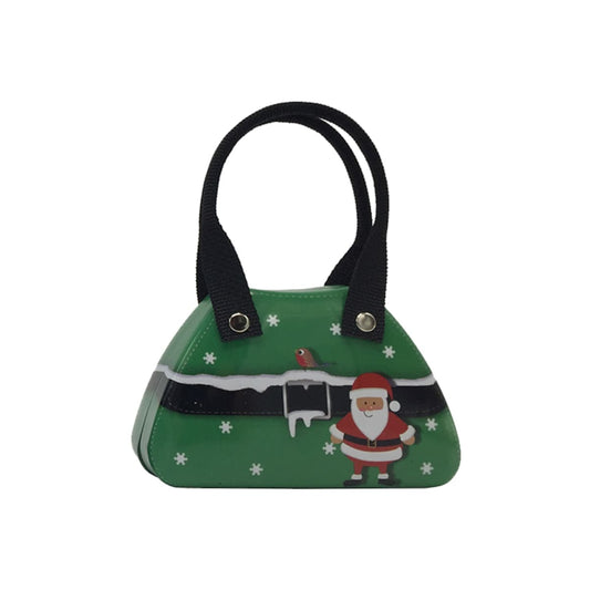 Lata de Navidad Bolsa Verde