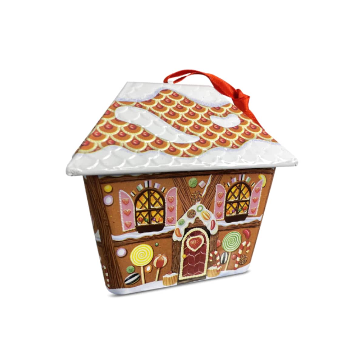 Lata de Natal Gingerbread House The Silver Crane