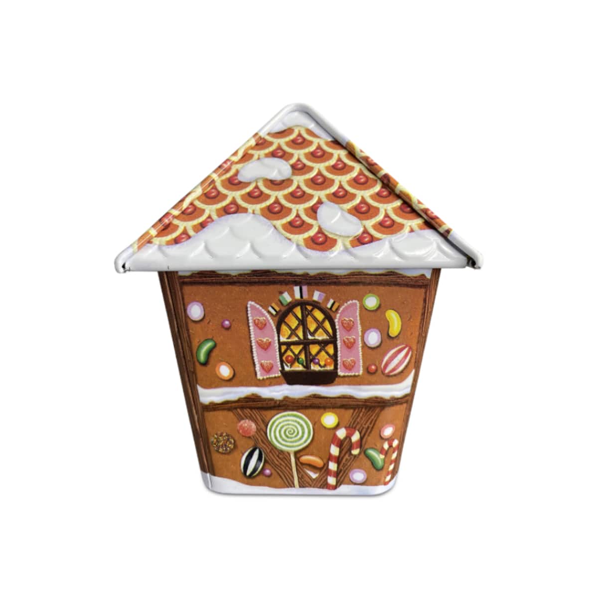 Lata de Natal Gingerbread House The Silver Crane