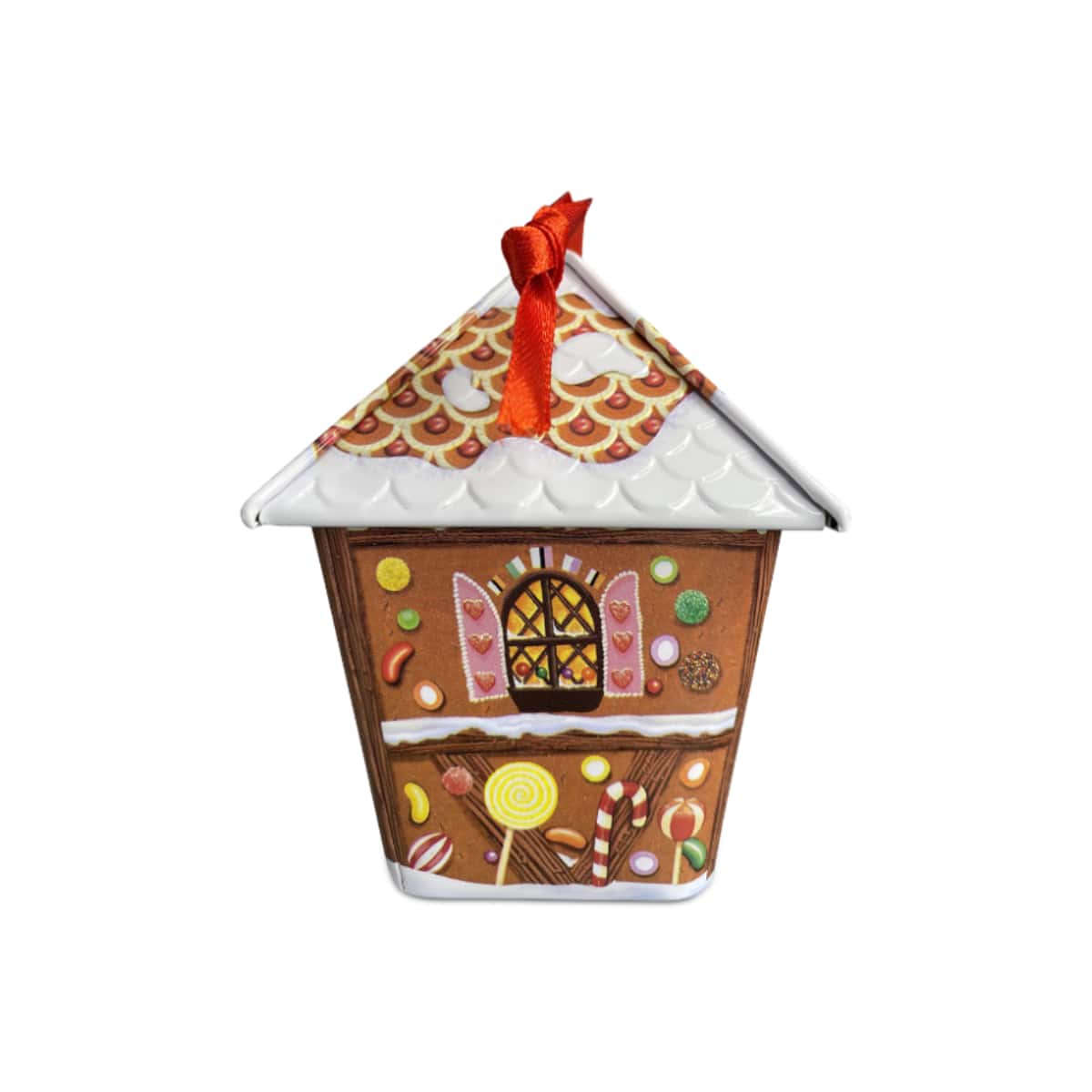 Lata de Natal Gingerbread House The Silver Crane