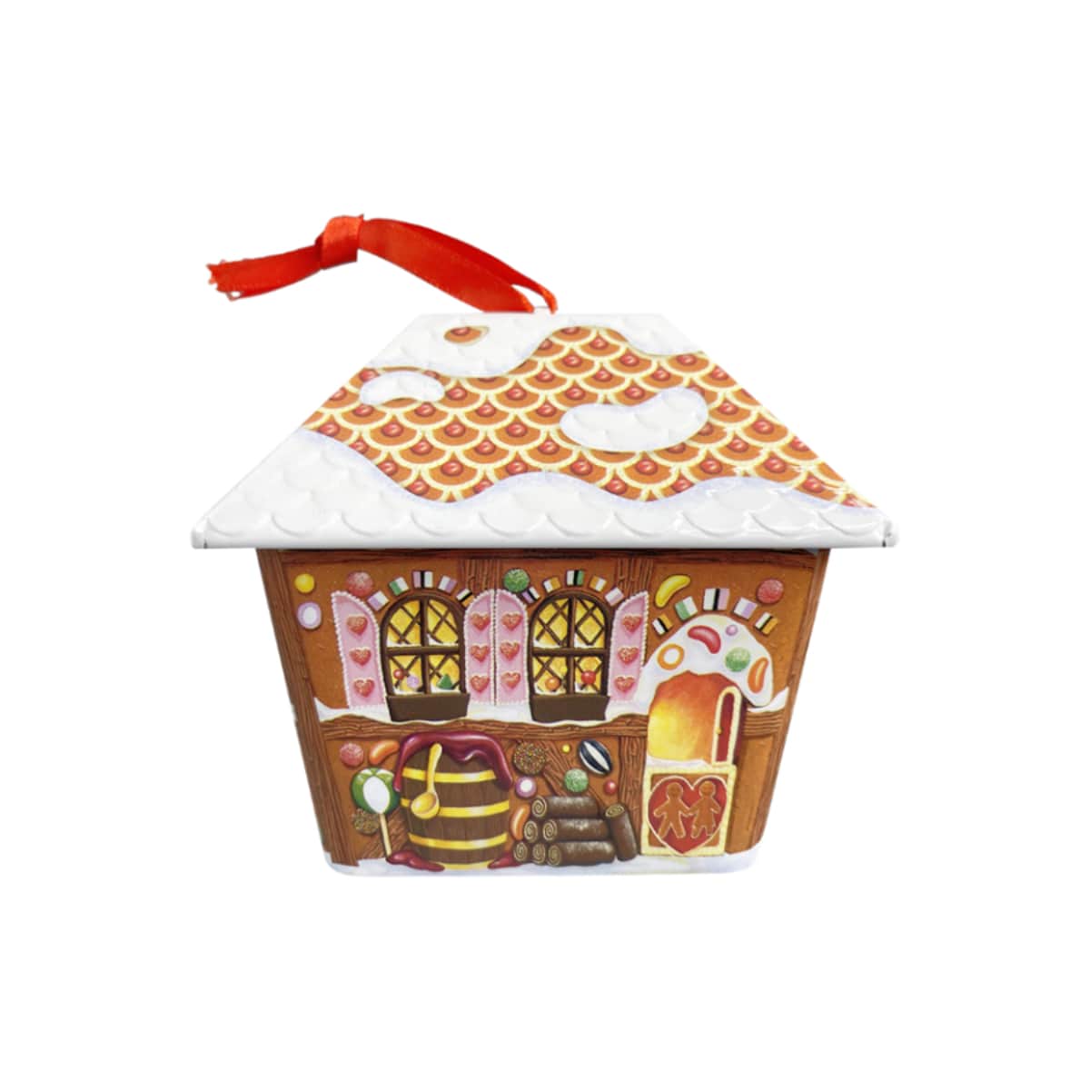 Lata de Natal Gingerbread House The Silver Crane