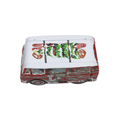 Lata de Natal Caravana The Silver Crane