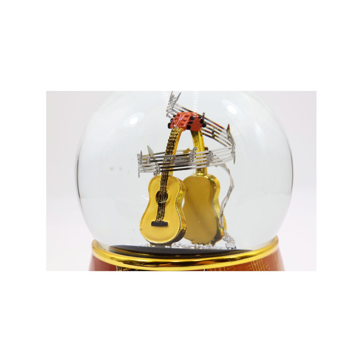 Caixa de Música Globo Guitarra Musicboxworld