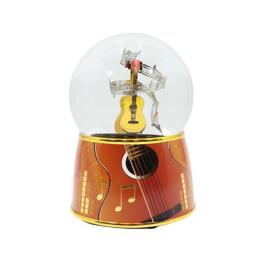 Caixa de Música Globo Guitarra Musicboxworld