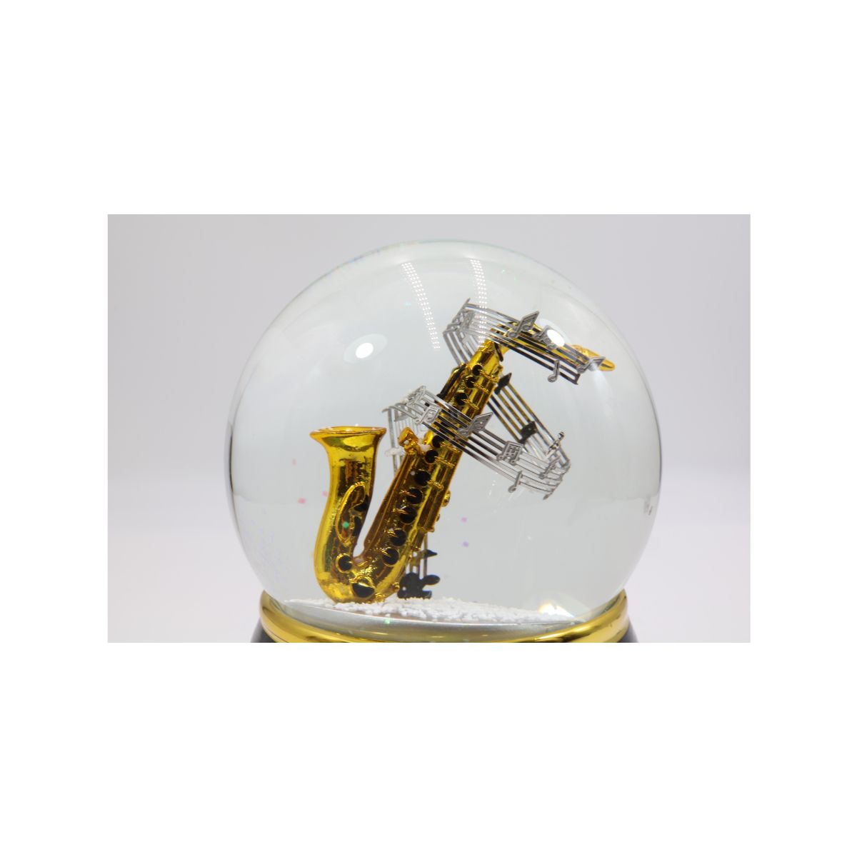 Caixa de Música Globo Saxofone Musicboxworld