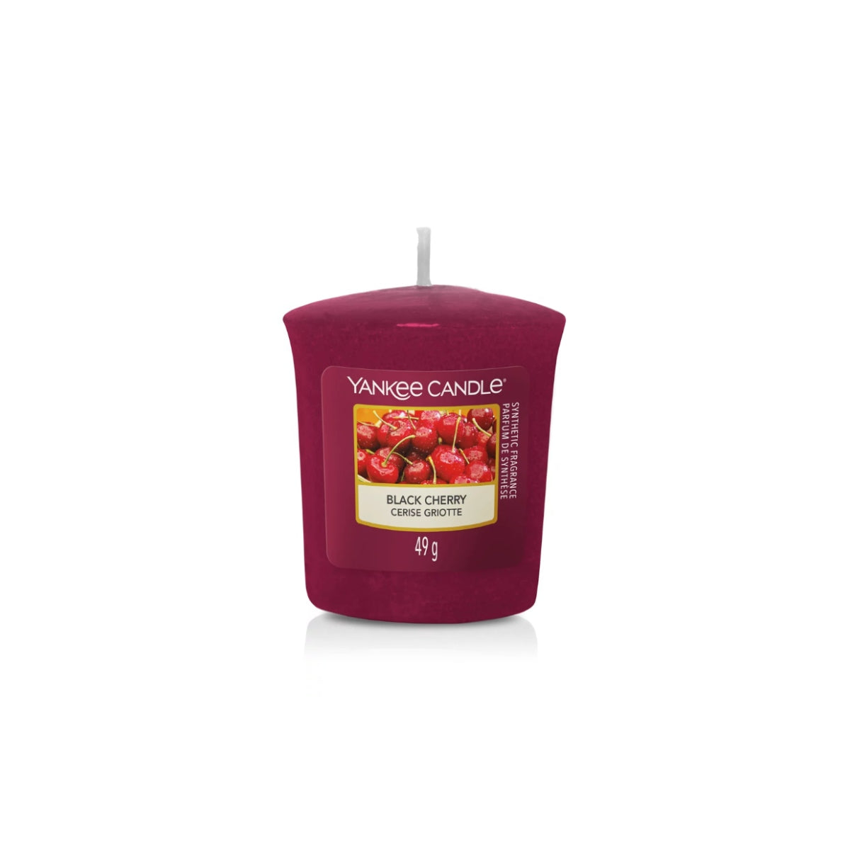 Vela Votive Black Cherry Yankee Candle