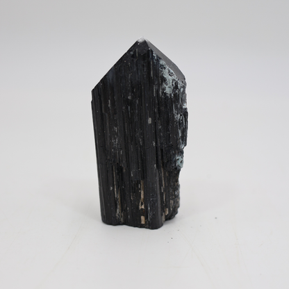 Pedra Mineral Ponta Turmalina Negra