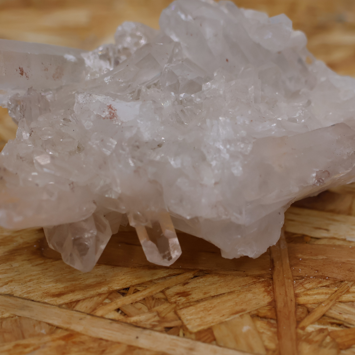 Pedra Mineral Quartzo Drusa